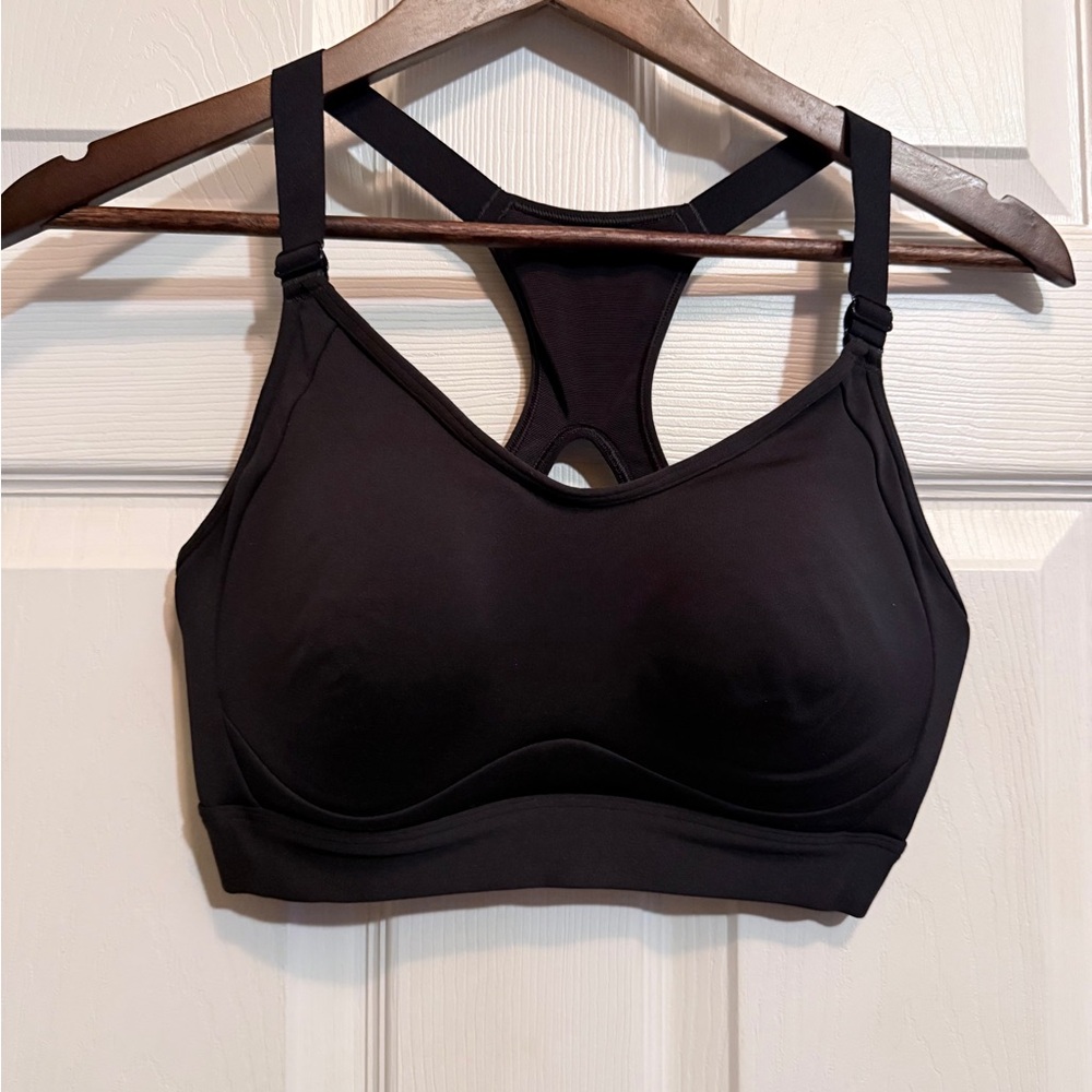Gymshark Black Racerback Sports Bra